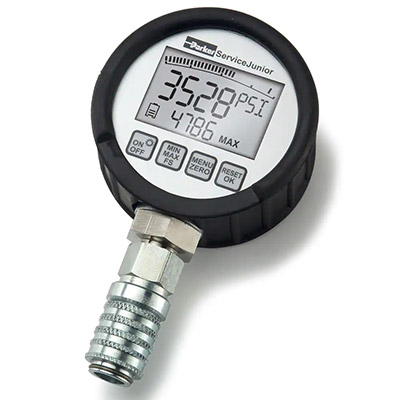 Pneumatic pressure gauges